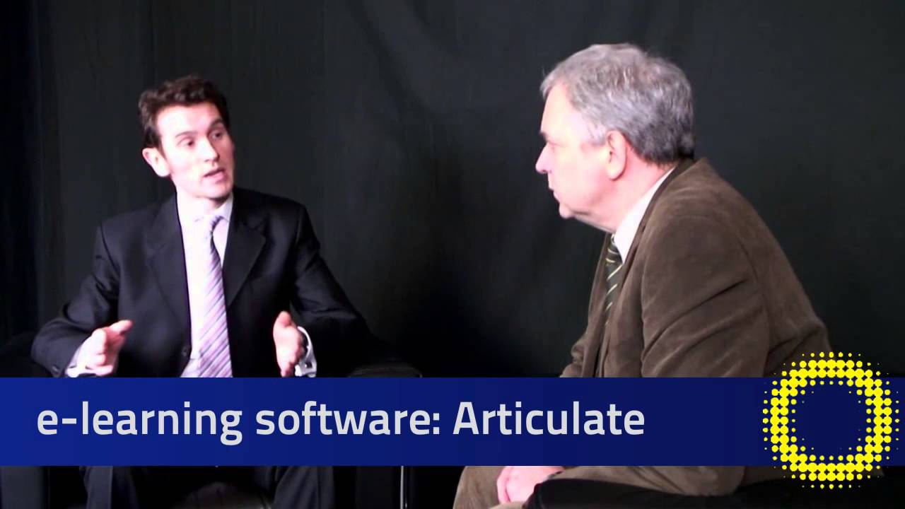 articulate e learning software